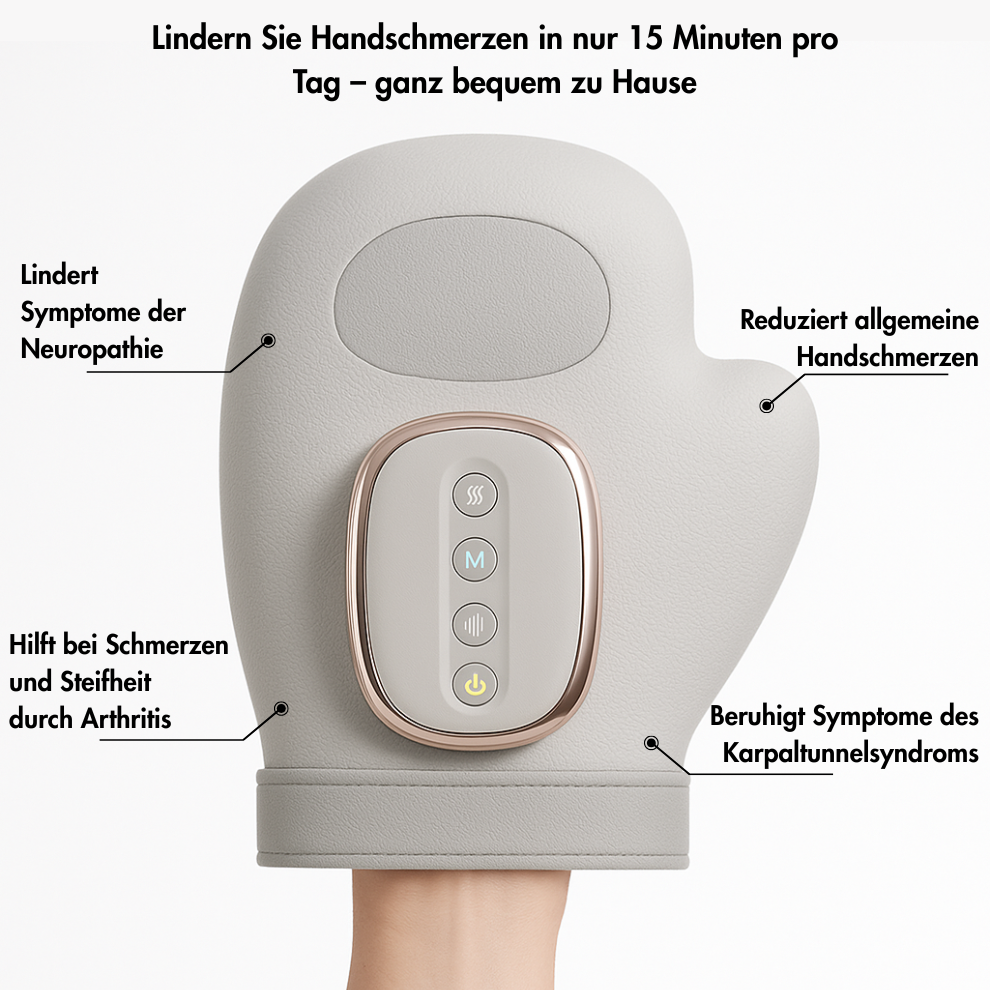 TheraCare Pro – Drahtloses Handmassagegerät 3 in 1
