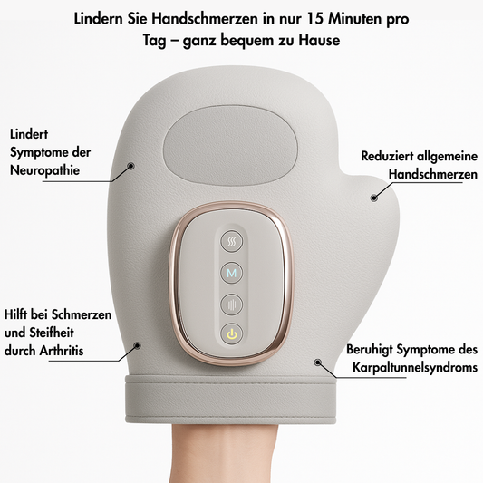 TheraCare Pro – Drahtloses Handmassagegerät 3 in 1